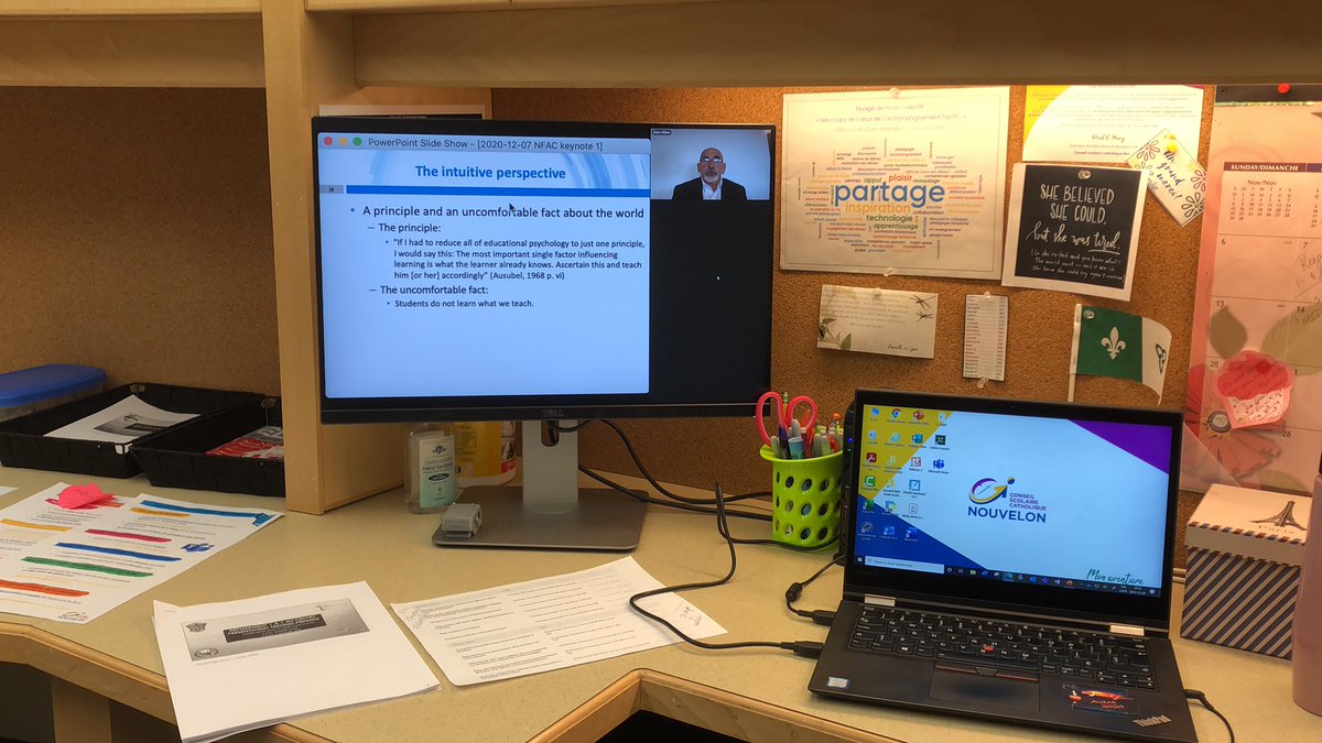 #DWFA20 My virtual office/virtual conference center for Dylan William’s Formative Assessment Conference. 🥳🎉