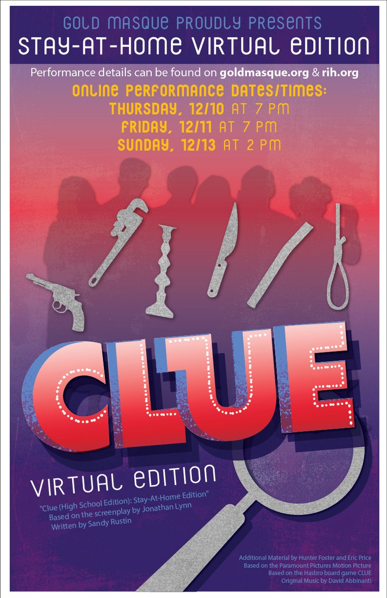 Gold Masque Presents: CLUE