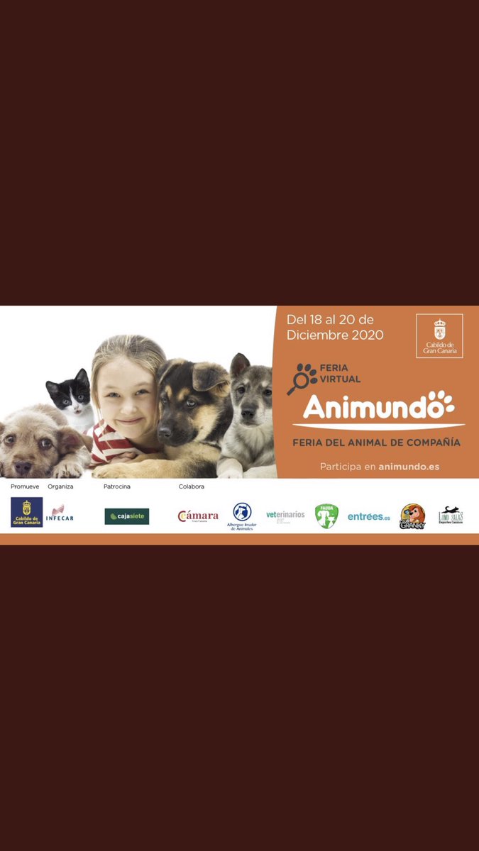 BotellaCarmen's tweet image. Una Feria Virtual d Animales d Compañía en @infecar un espacio q cumple en materia sanitaria contra la Covid,del 18 al 20 de diciembre.Lo virtual y lo presencial van a tener lugar en esta feria. @AsocFeriasEsp @FeriasTodo @fibesevilla @fibesevilla @MalagaFeria14 @IFEMA #animundo