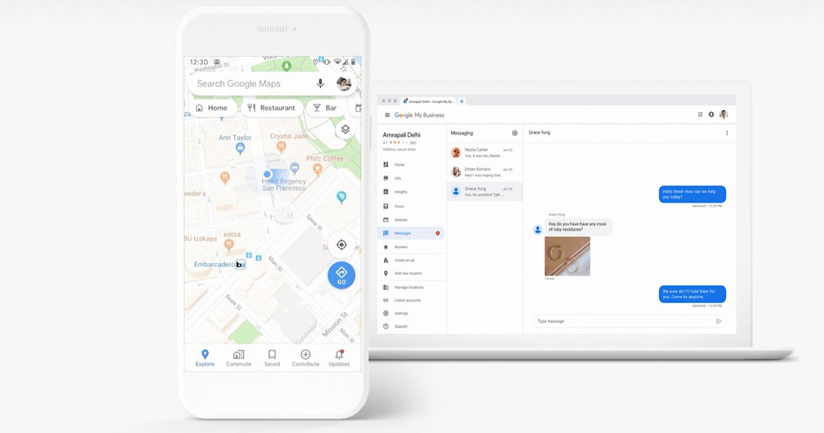 figmentagency's tweet image. 4 new features for Google Maps - Google is updating Maps with four new features for businesses and searchers.
ow.ly/KT2G50CE8Ew
#GoogleMaps #LocalSEO #GoogleLocalSEO