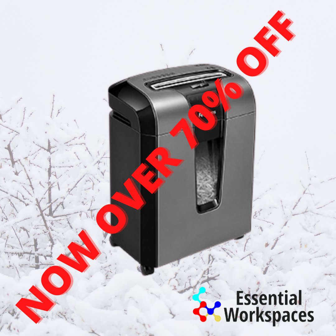 e_workspaces's tweet image. 🚨 EPIC SHREDDER DEAL! 🚨

🏷️ Fellowes W-61Cb Cross Cut Shredder - 73% OFF!!

➡️ ow.ly/SVKa50CAiit

#xmasshopping #furnitureshop #gadgetshop #usefulstuff #techgadgets