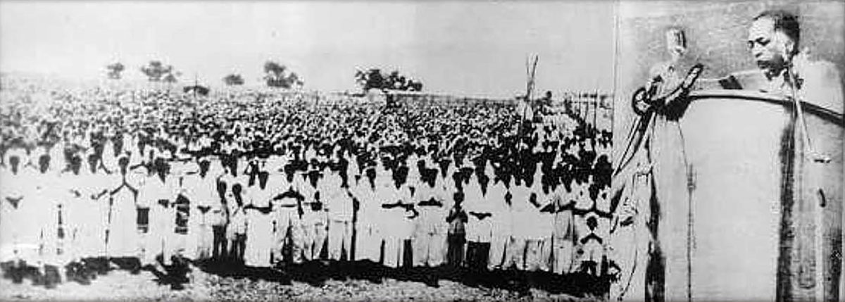 Speech delivered by Dr Ambedkar to the Bombay presidency untouchables conference, 31st May 1936, Bombay."I solemnly declare & affirm that I shall hereafter lead my life acco to the teachings principles of Buddha and his Dhamma."Jai Bhim! Namo Buddhay!