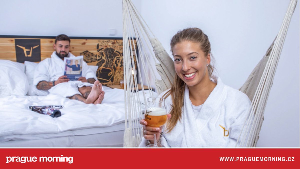 PragueMorning's tweet photo. Europe's first 'beer hotel' has been opened in the Czech Republic.

https://t.co/VF6MT3WTw0 https://t.co/QAd24iSRnd