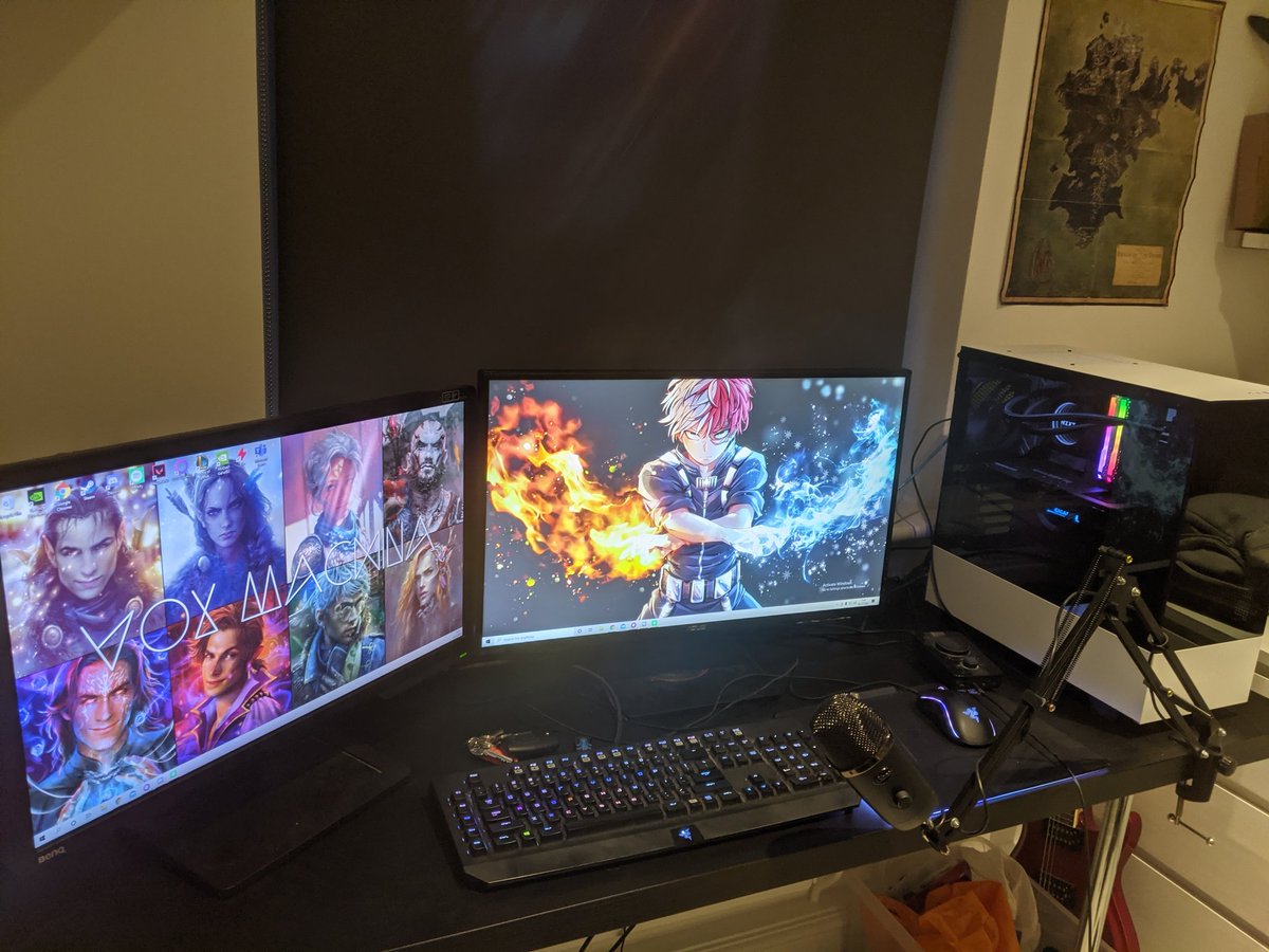 RoosterRoss's tweet photo. @CyberpunkGame Just finished building my pc last night, had to upgrade to play with that sweet sweet rtx! https://t.co/HikZGCMFXz