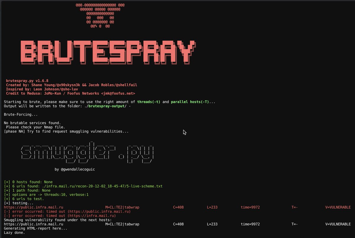 storenth's tweet image. Guys, my 💣 lazyrecon 2.1 💥(originally created by @Jhaddix) needs review github.com/storenth/lazyr… what I missed? @hunter0x7
 @MrTuxracer @m4ll0k @nnwakelam @infosec_au @binitamshah #togetherwehitharder #bugbountytools #bugbounty