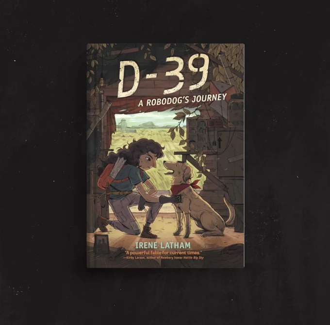 Cover reveal for Irene Latham's middle-grade dystopian novel D-39! @charlesbridge Thanks to @chadwbecks for the project and Cathleen Schaad for direction. ??? 