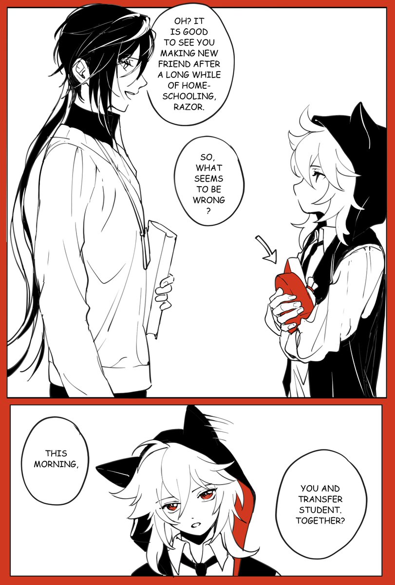 jullian_sama's tweet photo. (2)
Valentines in Genshin High~
#RaTher #RazorAether #RazorMC https://t.co/mDB0Iwaja0