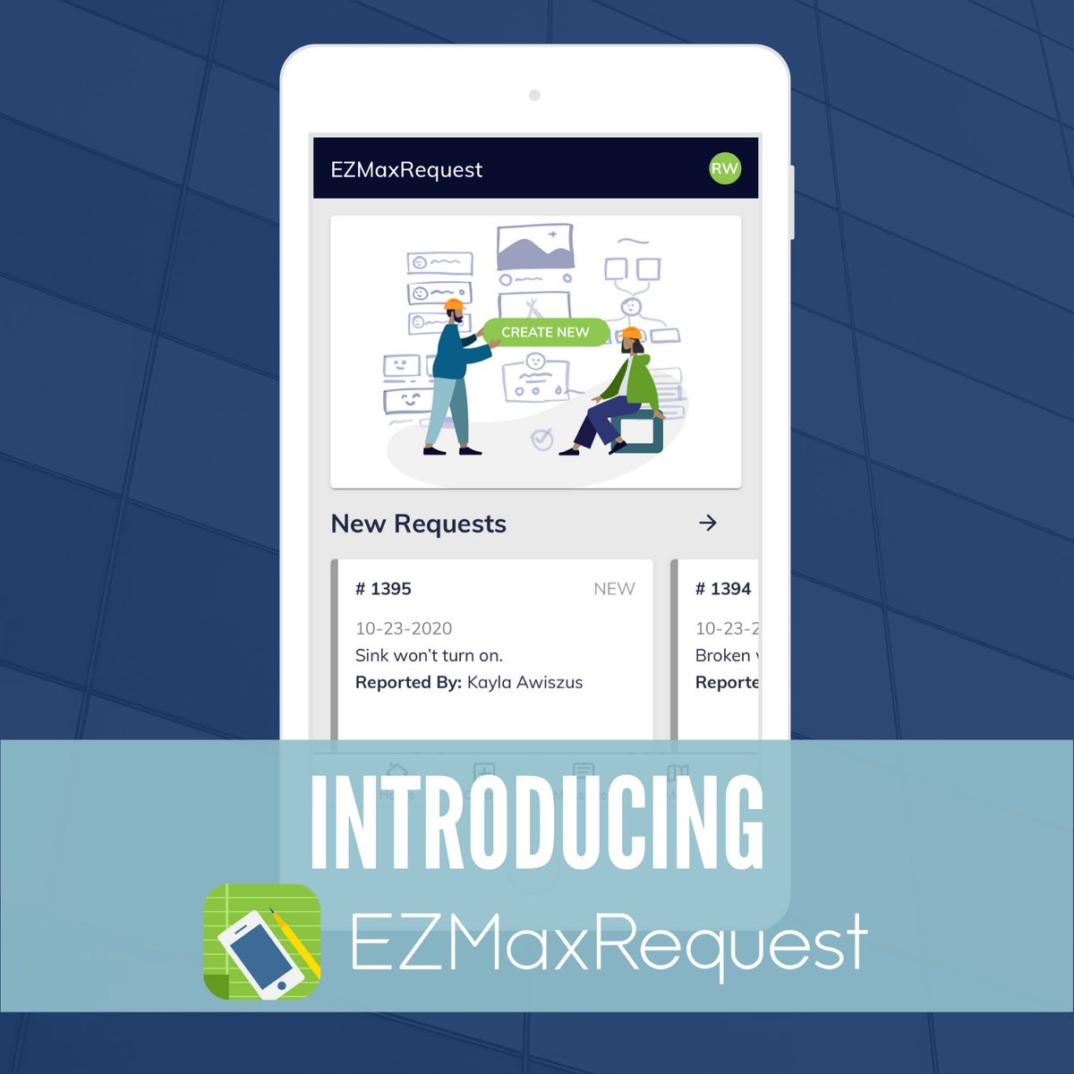 InterProSolns's tweet photo. We are very excited to announce the launch of EZMaxRequest! EZMaxRequest represents the next generation of work request initiation and tracking for community members that do not otherwise have access to Maximo. Learn more: https://t.co/p7LSwexF7w https://t.co/QbcWMvUqvD