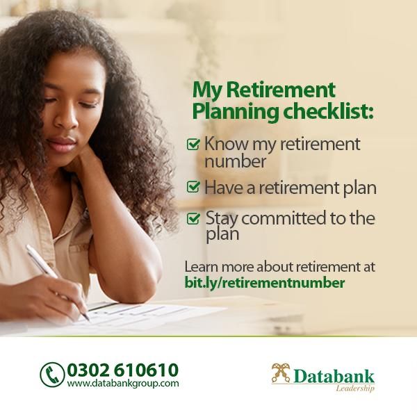 Databankgroupgh's tweet photo. Let's help you plan your retirement the right way. Start right here https://t.co/HMMA8nTQ9L
#DatabankGroup
#RetirementNumber https://t.co/F3aC4e1YYN