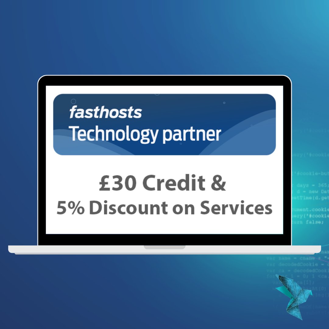 c3_software's tweet image. By signing up to Fasthosts products through us, you get a £30 credit and 5% off on your services for life! We can also take the stress out of managing your services by managing your hosting and products for you
ow.ly/gyyz50CvHXb
T&apos;s&amp;amp;C&apos;s available on Fasthosts via the link