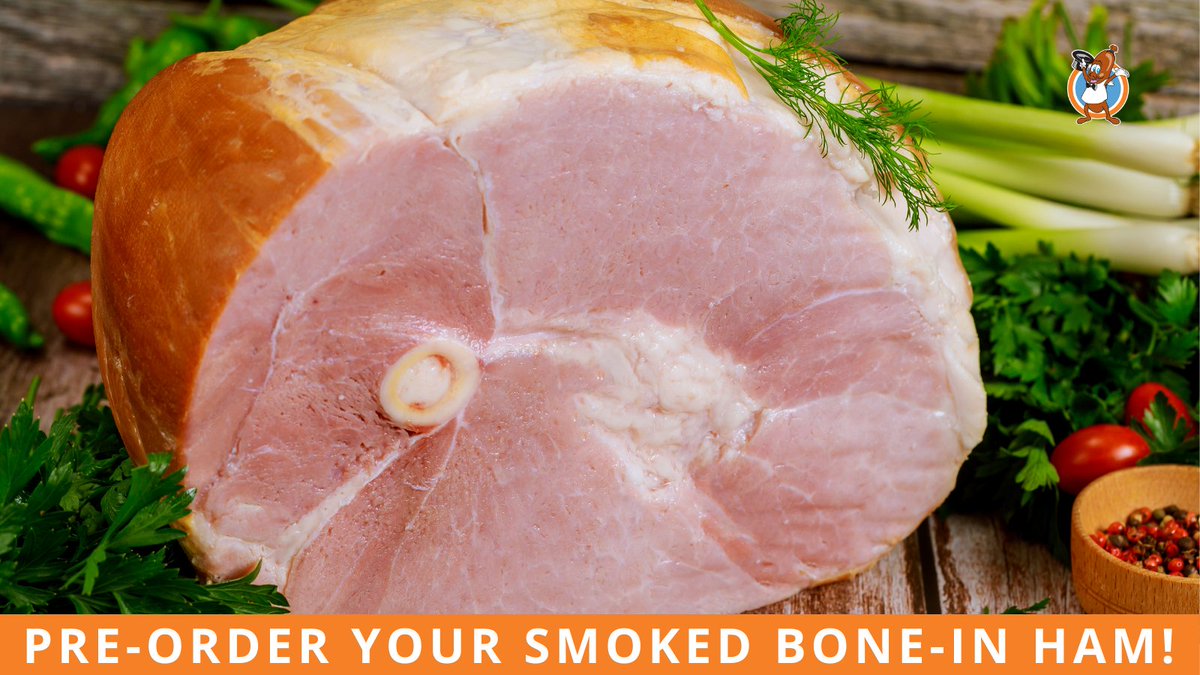 HalendasMeats's tweet photo. Pre-order your smoked bone-in ham or mini dinner ham. Make an order in-store or contact your local Halenda's location.
#minidinnerham #smokedboneinham #holidayham #halendas #halendasmeats https://t.co/dtdVgxQiE2