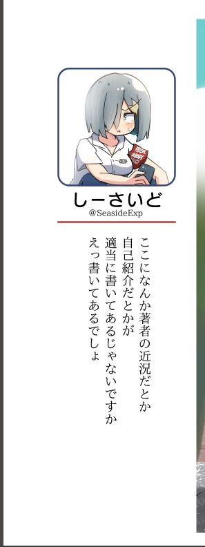 一度でいいからブックカバーにしょうもない自己紹介文を載せたい。野望は実現させるべきだ 