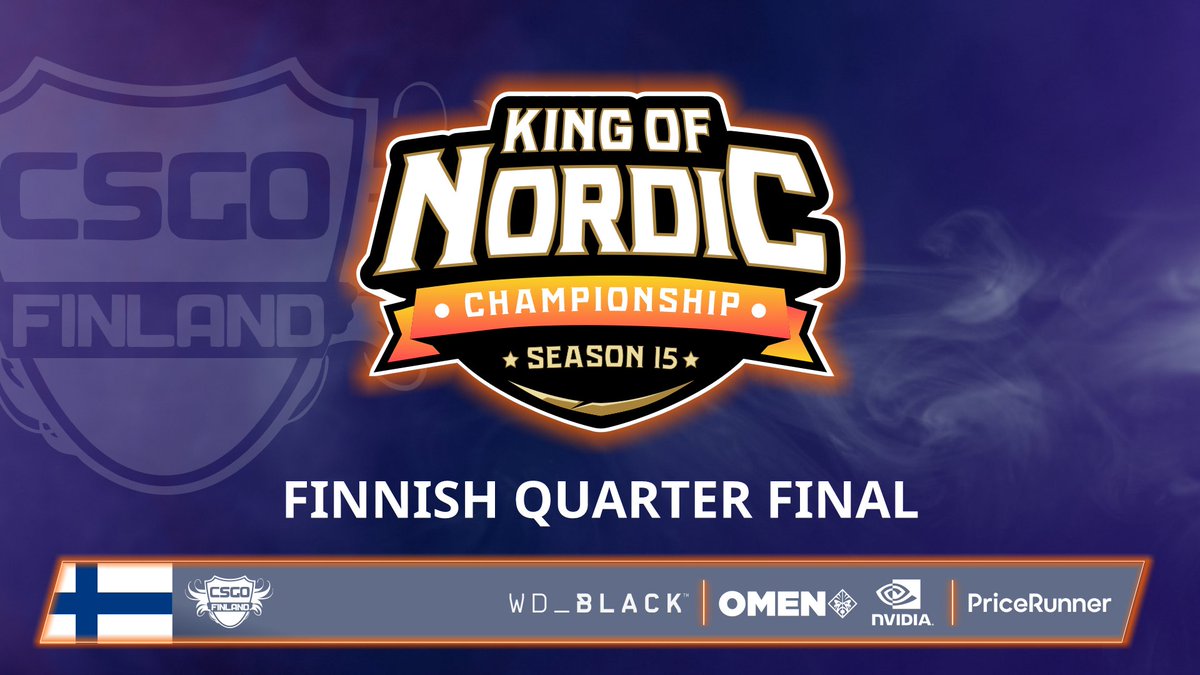 kingofnordic's tweet photo. (#Qualifiers #QualifierFIN ๐ซ๐ฎ)
The Finnish qualifiers if about to begin - we're starting with this matchup!
Quarterfinal:
๐ซ๐ฎ #Bodybuilders vs ๐ซ๐ฎ #kukkosoosi
๐บ๏ธ De_Nuke
๐๏ธ @kREATIVOFC
๐บ https://t.co/eka6L35hL6
๐ฌ #Kingofnordic
@CoolerMasterND #MakeItYours https://t.co/gL57UnScHl