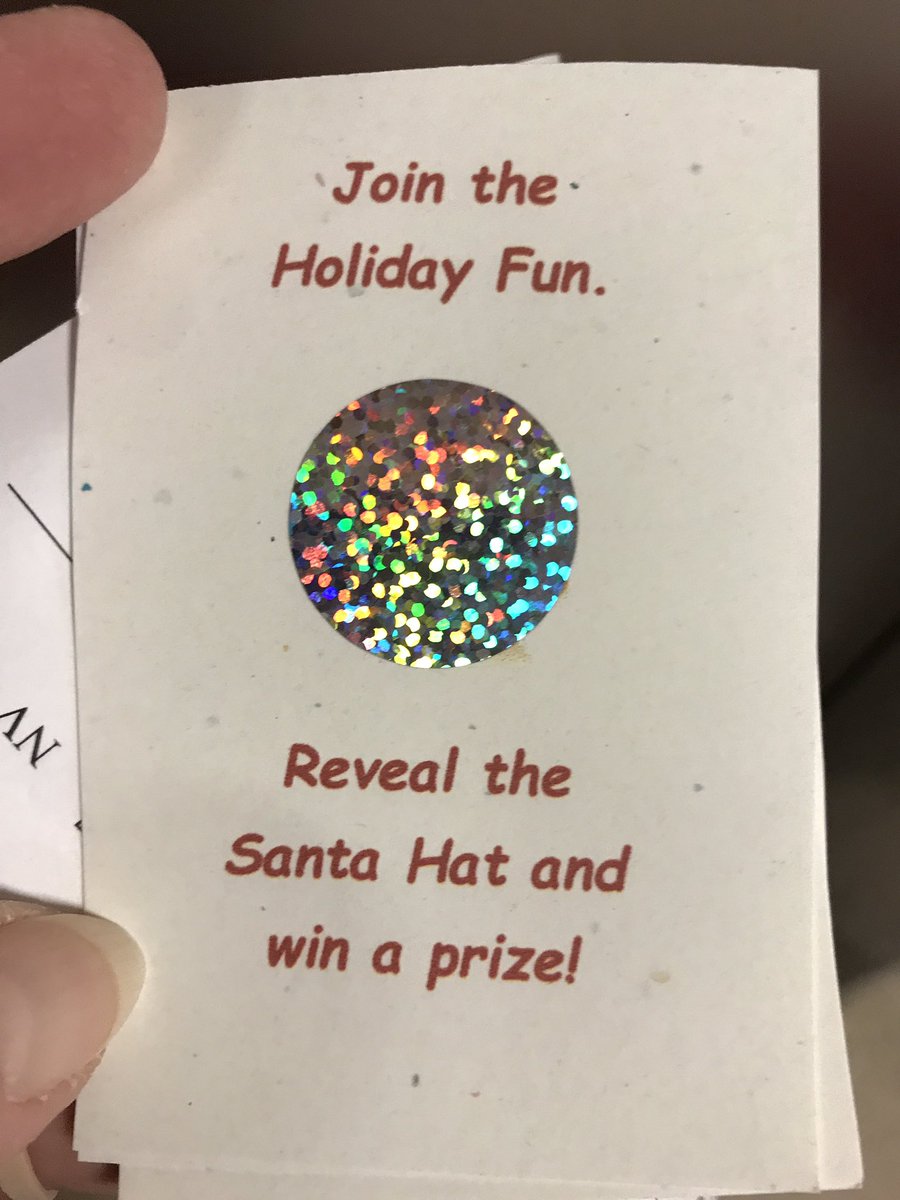 Westside 12 Days of Christmas: Day 6. Prize scratch-off. <a href="/Westside_A5/">Westside High School</a>