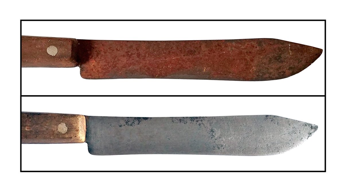 clean up your rusty tools and parts the easy way. soak them overnight in #MetalRescue BATH! it's safe on everything except rust. 
#rust #rusty #restoration #vintage #diy