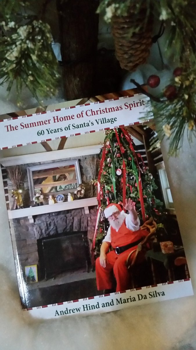 discoveriesAM's tweet photo. Looking for a gift to put under the tree? Might I recommend my @santasvillageON book for anyone who loves #Muskoka or #history? @MuskokaLakesTwp @Muskoka411 @MuskokaStyleMag #Christmas #SantaClausParadeTO #SantaClaus #ChristmasIsComing https://t.co/bw4OPc6h5H
