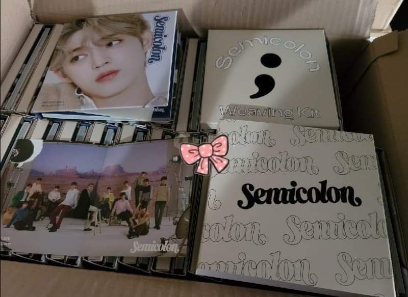 Universeselect's tweet image. Seventeen's SEMICOLON UNSEALED
350 pesos only. Dm us for other details and order 😊.