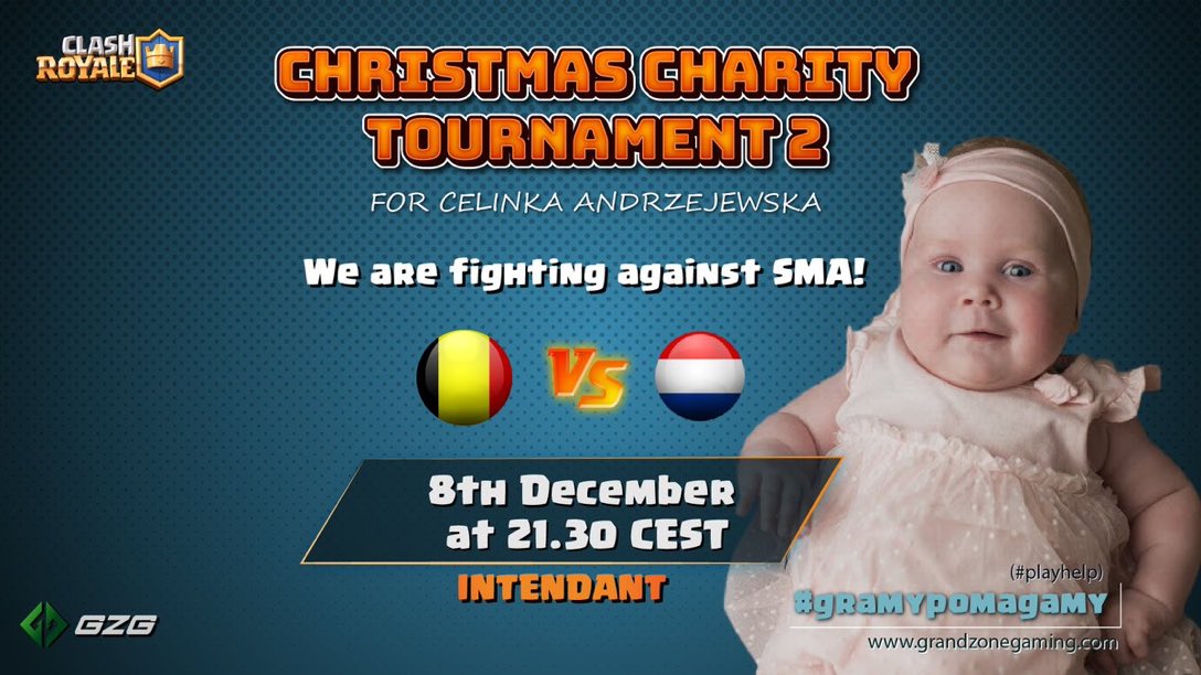 Team NL (@netherlandscr) on Twitter photo ❤️CHARITY EVENT❤️
Wager against <a href="/TeamBelgium_CR/">Team Belgium</a>!
Streamer: <a href="/Intendant2/">Intendant</a>
Time/date: Tonight at 21:30 CET
Make sure to watch the stream and support the charity!
#gramypomagamy <a href="/GrandZoneGaming/">GrandZoneGaming</a> ❤️CHARITY EVENT❤️
Wager against <a href="/TeamBelgium_CR/">Team Belgium</a>!
Streamer: <a href="/Intendant2/">Intendant</a>
Time/date: Tonight at 21:30 CET
Make sure to watch the stream and support the charity!
#gramypomagamy <a href="/GrandZoneGaming/">GrandZoneGaming</a>