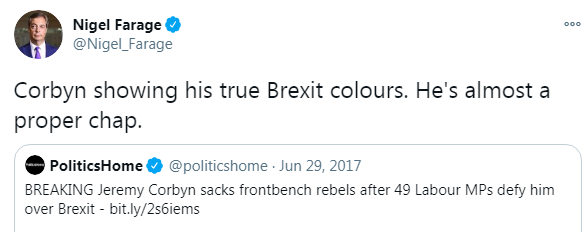 It is telling that the main people who think he "played a blinder" are those on the far right, with some saying it couldn't have happened without him.