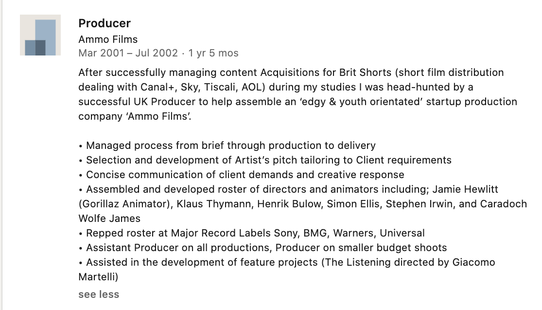 As his podcast skills attest to,  @jamie247 of  @OVioHQ worked in the film industry until 2002.