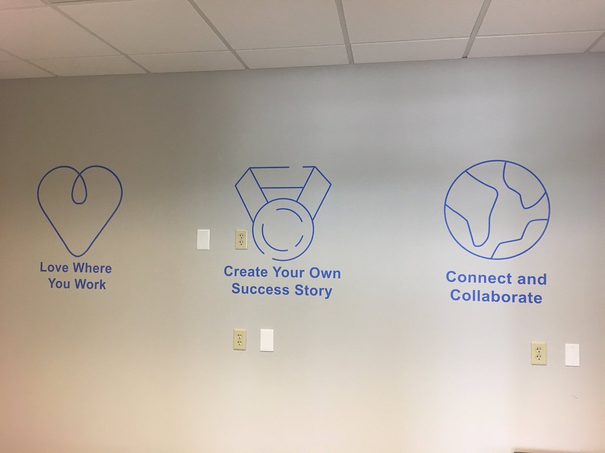 FASTSIGNS309's tweet photo. Bring your walls to life by adding vinyl lettering. Make a lasting impression and help create a culture.

Call us today at 404.255.3278 for your next visual communications solution! 
#fastsigns #signs #signage. #decor #engagement #inform #vinyl #signdesign https://t.co/dW1hF5liQ1