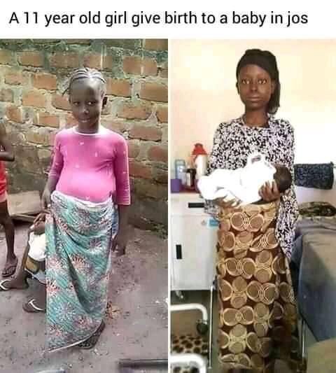 Look at what happened in Ghana here ok 17 years old she’s a baby mama now is good???????