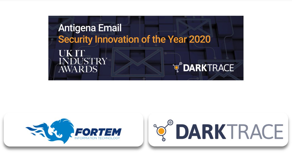 We are proud to announce a partnership with <a href="/Darktrace/">Darktrace</a>, the world’s leading cyber AI company - lnkd.in/eMdFkdn

This new partnership will empower Fortem’s customers and community to detect and respond to in-progress attacks anywhere across their digital infrastructure.