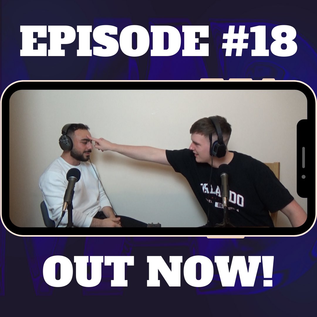 MADiscuss's tweet photo. We’re back!!
New Episode it out now, we look up our names on Urban Dictionary, talk about accents and more! 
Just a reminder, we’re on Spotify and Apple Podcasts now, as well as YouTube. Check it out -> https://t.co/hbfIq1fa03 https://t.co/c7xOdWcQIh