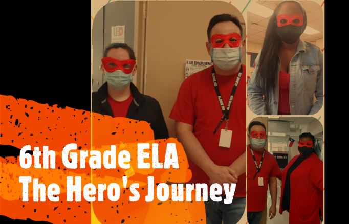 StovallMS_AISD's tweet photo. 6th grade ELA team celebrating the end of module 2 "The Hero's Journey #witnandwisdom #aldineanywhere #StoavallReInvented #StovallSuccess @AldineISD @WarfordMatt @lmamerson @drgoffney https://t.co/k7QNpsPGPN