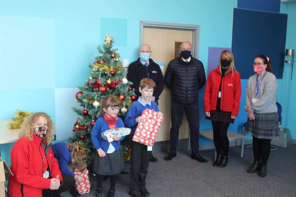 <a href="/MenphysUK/">Menphys</a> delivered Christmas list presents to <a href="/BirkettHouse/">BirkettHouseSchool</a> in Wigston  Today!