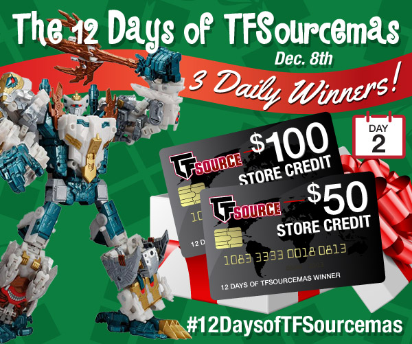TFsource's tweet photo. #12DaysofTFSourcemas Giveaway🎉
Here's How To Enter:
1.Follow TFSource on Twitter
2. Retweet or reply this post with #12daysoftfsourcemas

Ends on 12/8 11:59pm PST. 3 winners will be randomly selected and contacted via DM. Must be 18 to win. Must have a TFSource Account. https://t.co/PKq1ZCcCNR