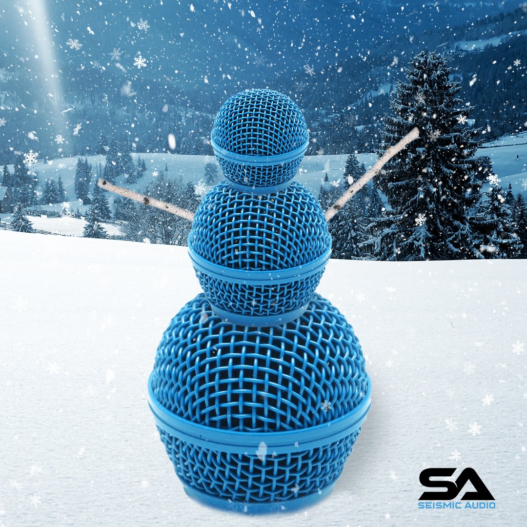 seismicaudio's tweet photo. We don't get a lot of snow at Seismic HQ, so we're working with what we have on hand to spread a little Christmas cheer! https://t.co/MAFGev7foW