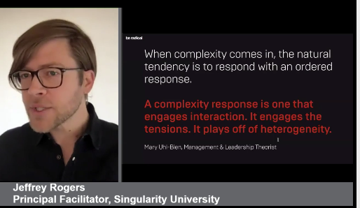 LaProfComptable's tweet image. #DCPA20 #ChangeDynamics @CPAcom Comment évoluer dans un monde complexe - Jeffrey Rogers "To embrace complexity and to leverage that as a material for learning, we also have to think about how we relate to uncertainty."