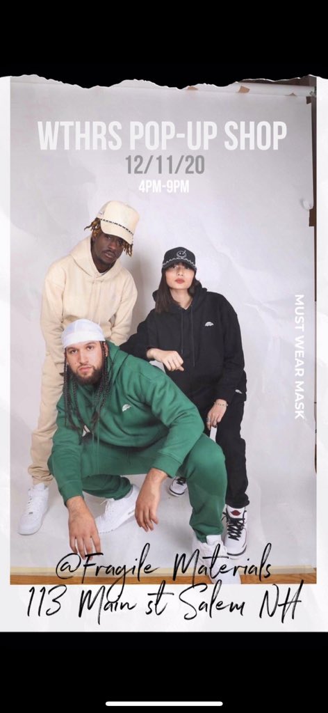 MrJimmyWeathers's tweet photo. WTHRS Pop-Up Shop Friday https://t.co/2dnaHNm0GL