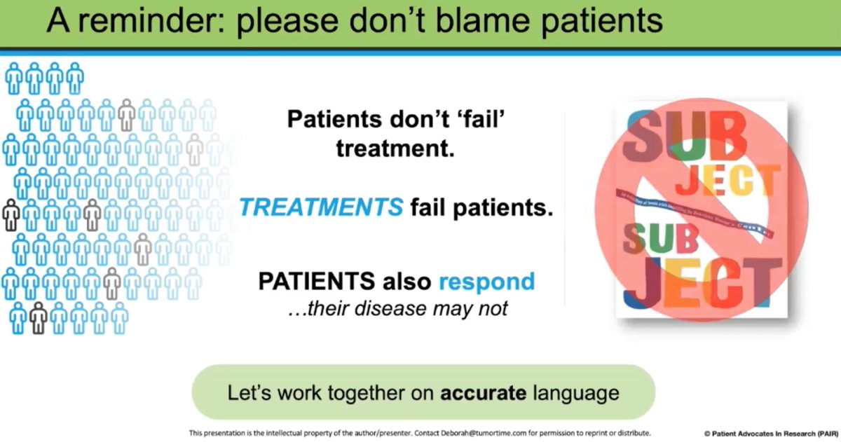 It's not about treating a disease, but rather taking care of a person. Why words matter and how a right way of communicating makes a difference. #SABCS20