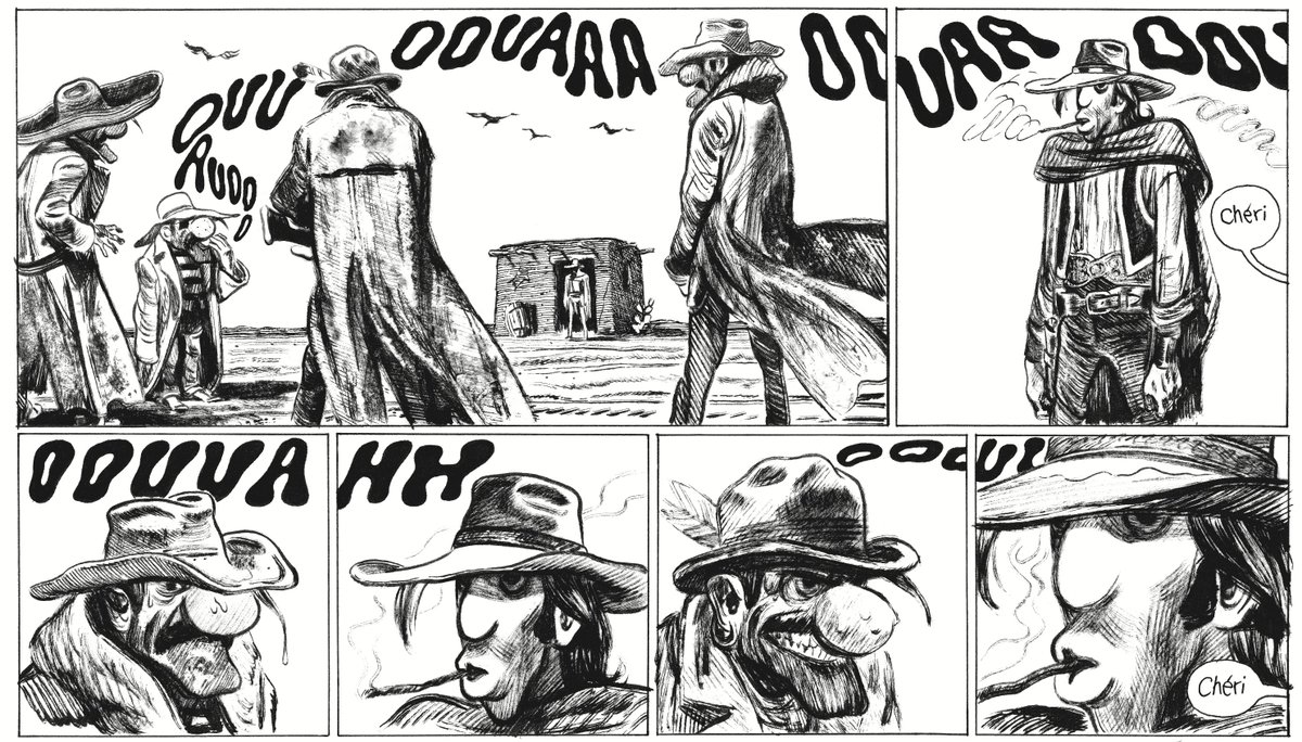 Blutch, after Gotlib, Variations 