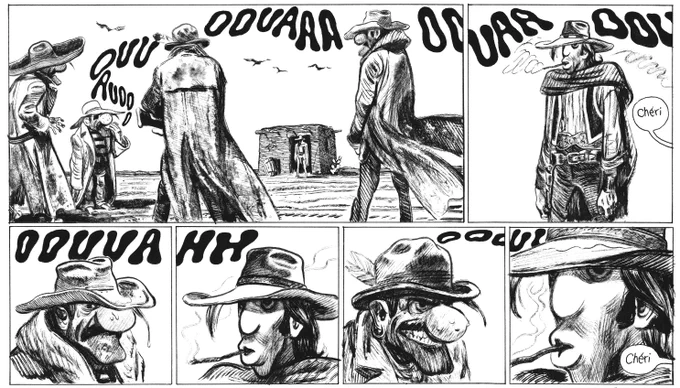 Blutch, after Gotlib, Variations 