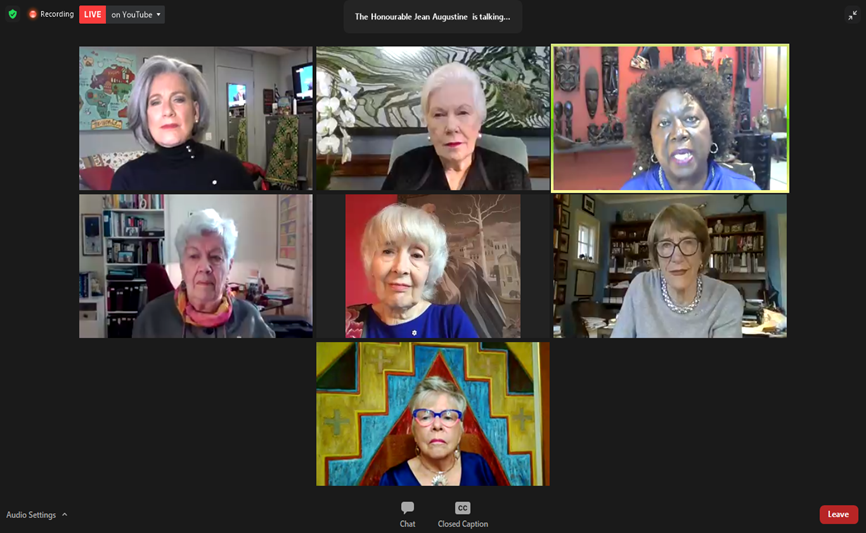 DomeyNorma's tweet photo. Honored invite: Lieutenant Governor of Ontario

50th Anniversary of Royal Commission on #StatusofWomen 🇨🇦

Amazing trailblazers! 

#Genderequality  #continuingtheconversation 

@LisaLaFlammeCTV
@LGLizDowdeswell
@JeanAugustine07
#MoniqueBegin
#LornaMarsden
#robertaljamieson https://t.co/asj6tXlOnQ