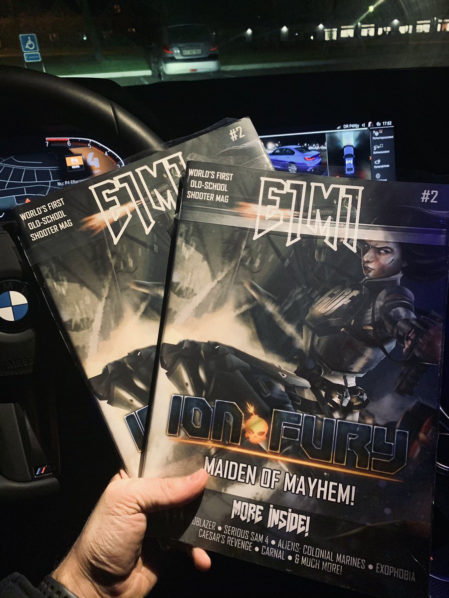 Freschism's tweet photo. What do we have here! 
These are fantastic @JakeTheVoice123 @E1M1magazine ! Thank you SO much for featuring us! <3

SUPPORT E1M1 MAGAZINE! 

@SlipgateIron @3DRealms @voidpnt @KillPixelGames https://t.co/XzyyKUDLkQ