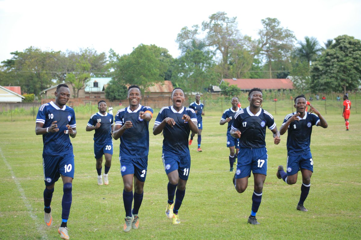 .@UgPoliceFC picked their first win of the season by defeating MYDA 3-1 away from home.

Ben Ocen scored twice while new signing @SenjobeE got the other.

Ibra Nsimbe scored for the newcomers. 

#MYDAPOL 
#StarTimesUPL