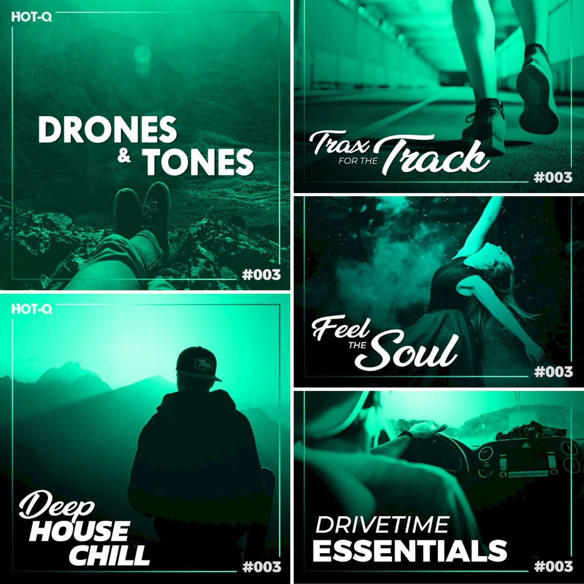 Listen to #HOTQ #003 compilations, with each release themed around an activity, mood, experience or genre! Check them out here 👉 found.ee/VvaF