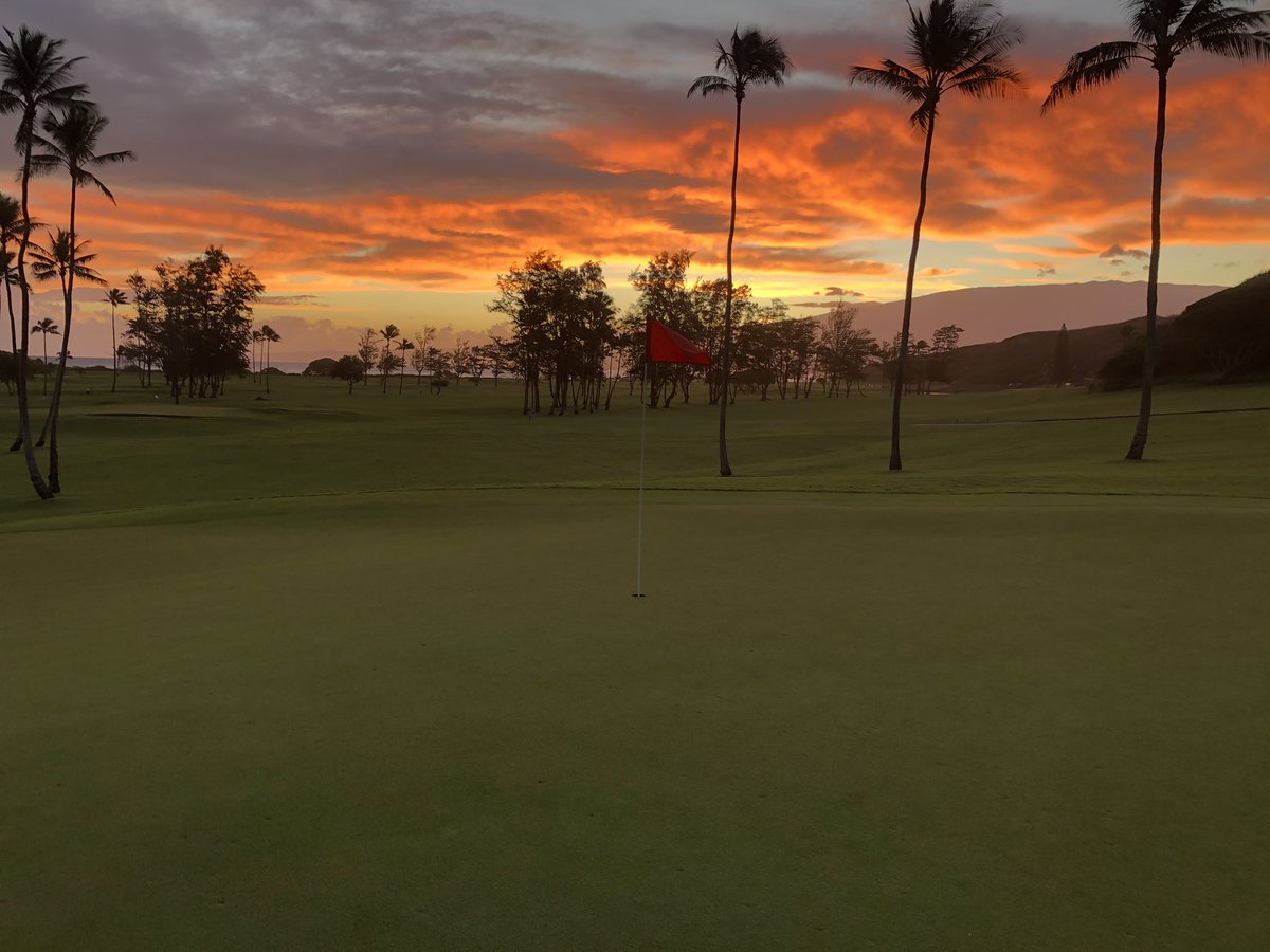 Aloha and good morning ☀️⛳️ 