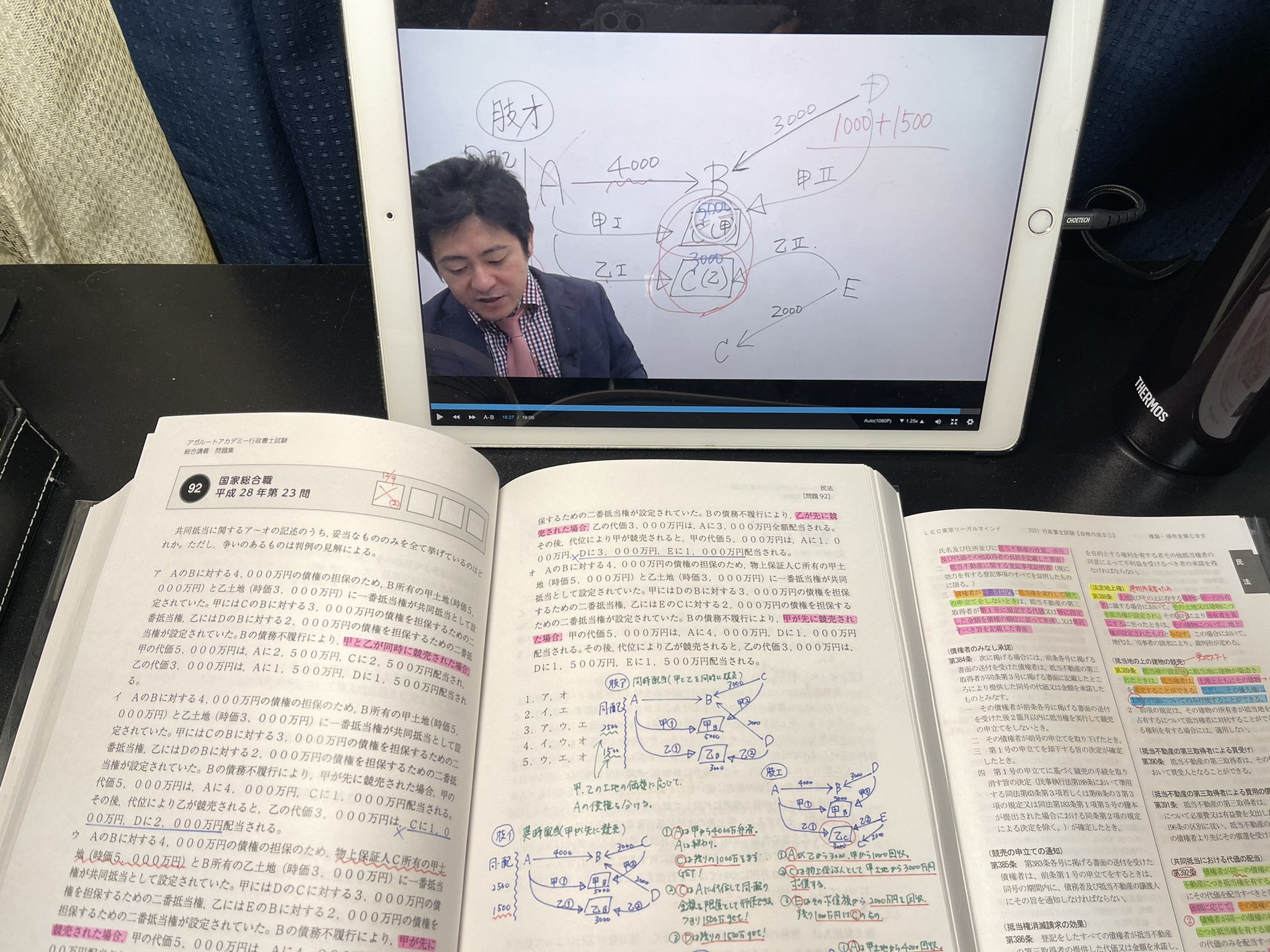 ふぃーご 司法書士受験生 ちょっと何言ってるか分からないw アガルート 演習総合カリキュラム 他資格セレクト問題集 共同抵当 同時配当 異時配当 物上保証人求償 この問題10分以上かかる T Co Svodlops4w Twitter
