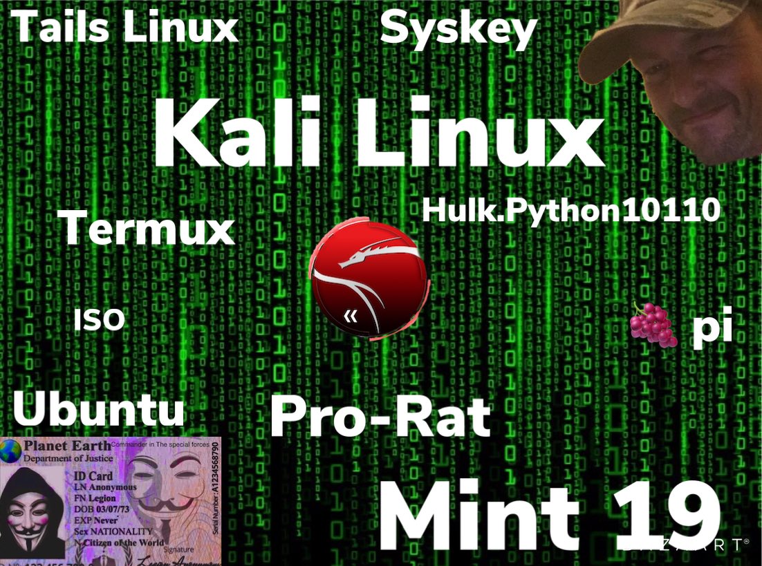 LepesVlad's tweet photo. Don’t you just love #KaliLinux #Linux🐧 #PLF #Mint19 #ISO #Ubuntu #TailsLinux #IceWeasel #LINUX os the best #KALILinux https://t.co/MlkKwGV3Jq