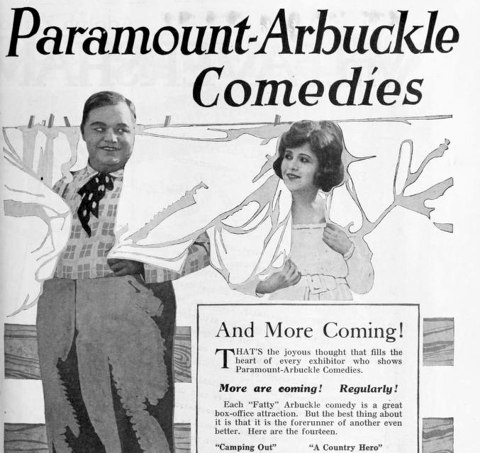 SCWatchParty's tweet photo. This Sunday Dec 13 on ep 37 we're featuring the super-rare Arbuckle comedy CAMPING OUT (1919), preserved by the @EYE_film. @silentfilmmusic at the piano, intro by Steve Massa and our guest Elif Rongen-Kaynaçki. #silentfilm #slapstick https://t.co/ygTBesfX6D