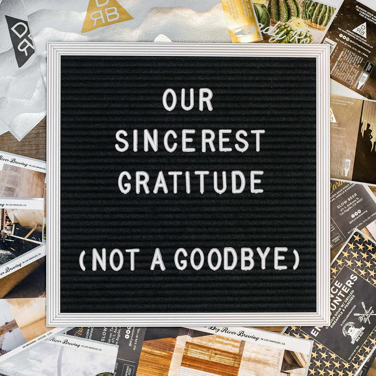 A letter to our fans 
ow.ly/FtcM50CFXER