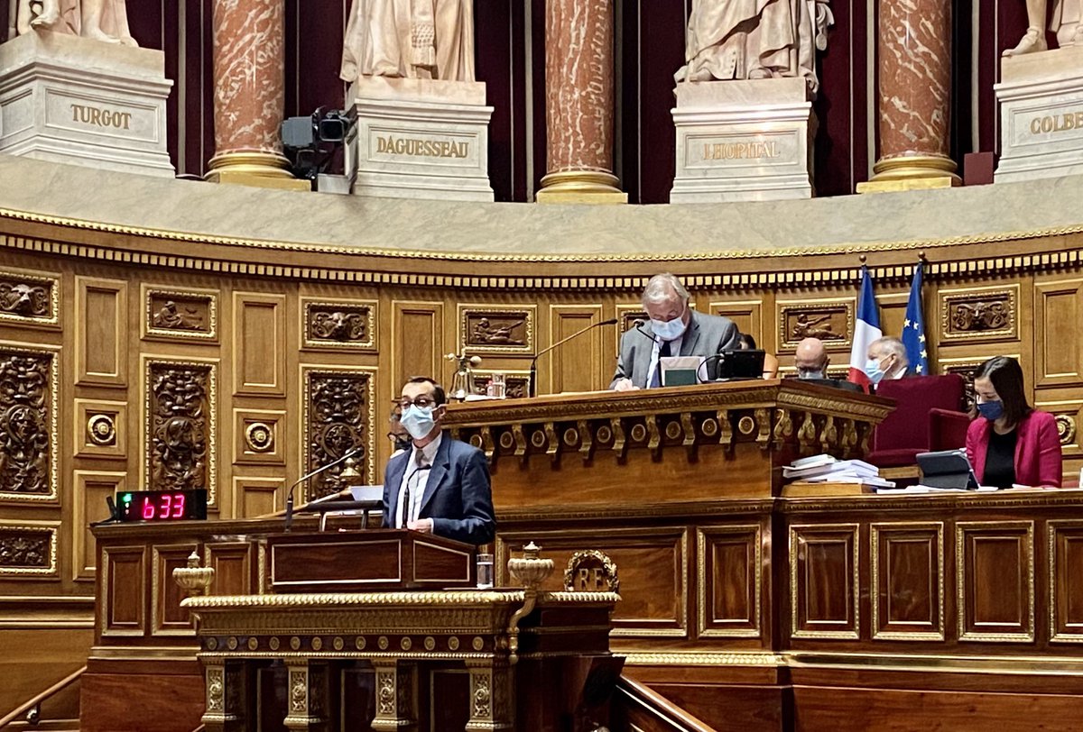 La solidarité devrait être au cœur de la réponse de notre pays à la crise : j’ai exprimé au nom des <a href="/senateursPS/">Sénatrices et sénateurs socialistes 🇪🇺</a> notre vote contre le #PLF2021 
👉pour retrouver l’intégralité de mon intervention au #Sénat : facebook.com/remi.feraud.3/…