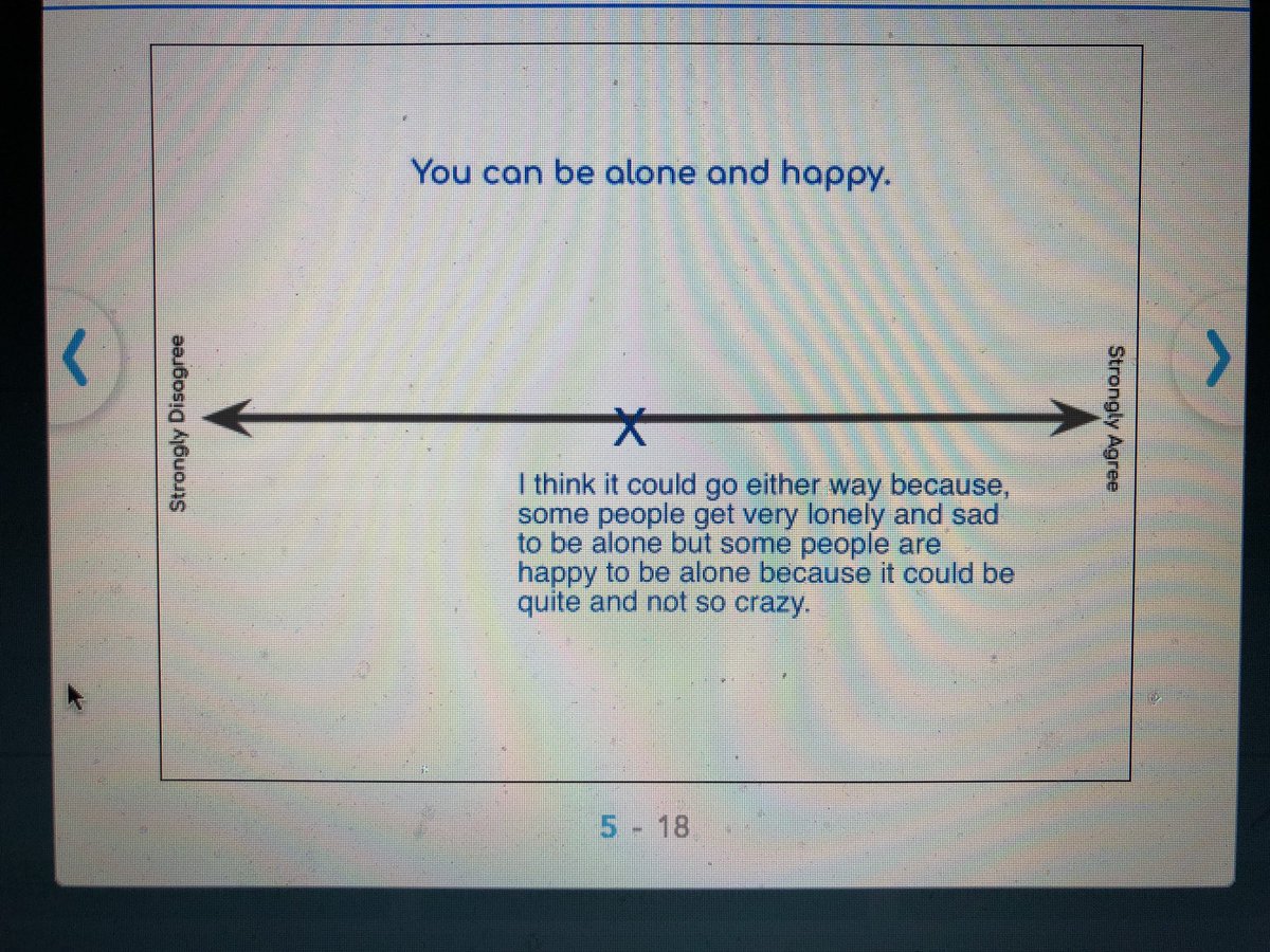 ErikLindemann_'s tweet photo. Thank you @MrsEmilyMaker for designing our third grade  @nearpod pre-reading Tug-of-War to maximize student voice and ⚡️ meaningful discussions in our online community. #visiblethinkingroutine #pzqvsd @OsborneElem https://t.co/J7melvRN1x