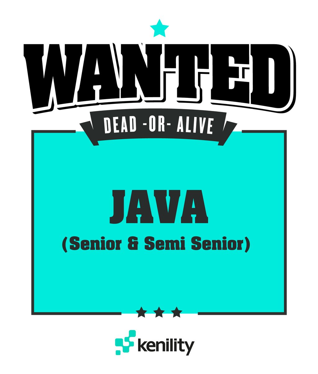 kenility's tweet image. Hey, there! We are hiring! Calling all Java Sr. / and Semi Seniors. We're looking for you. 
Work with a team that keeps on growing! Are you ready for our next challenge? Let's talk!

#werehiring #nowhiring #javasenior #javasemisenior #joboffer #jobopportunity