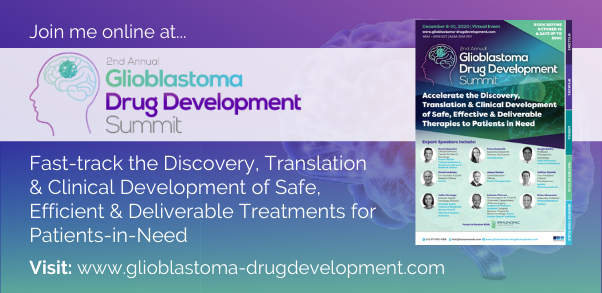 TargTex's tweet photo. Less than 24h to attend the 2nd Glioblastoma Drug Development Summit 2020! Excellent opportunity to meet GBM experts and KOLs. #GBMSummit #tacklingGBM https://t.co/dKFPsL2VlQ